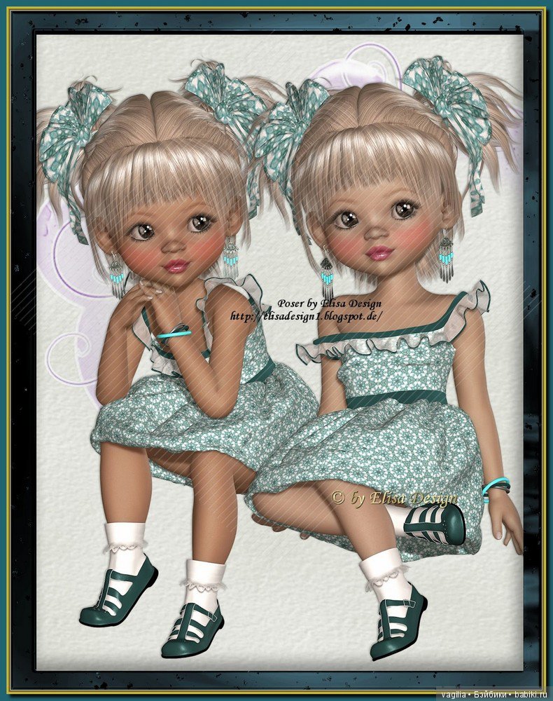 Компьютерные дизайнеры тоже играют в куклы