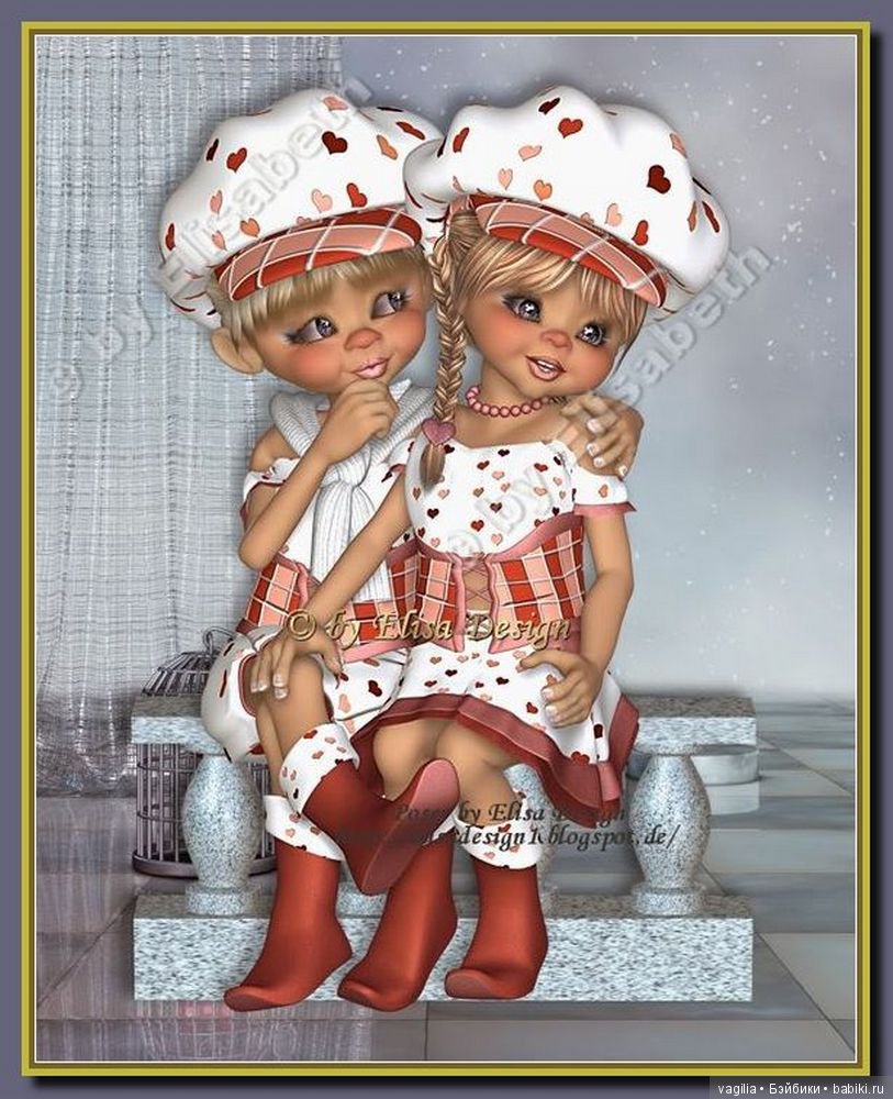 Компьютерные дизайнеры тоже играют в куклы