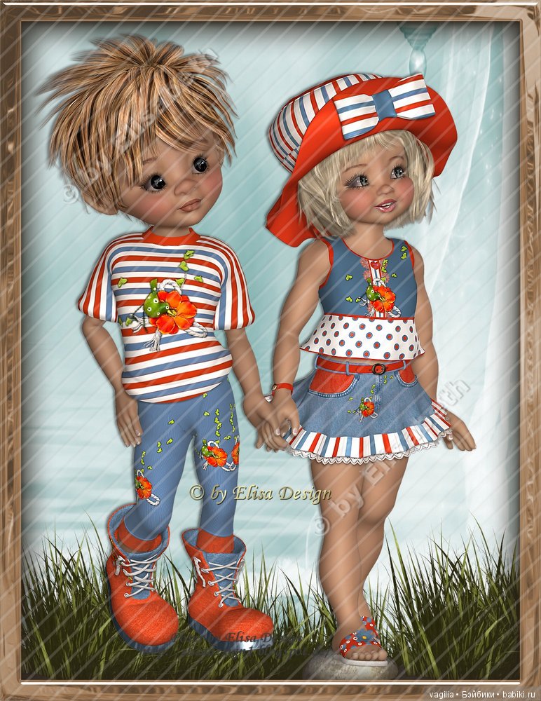 Компьютерные дизайнеры тоже играют в куклы