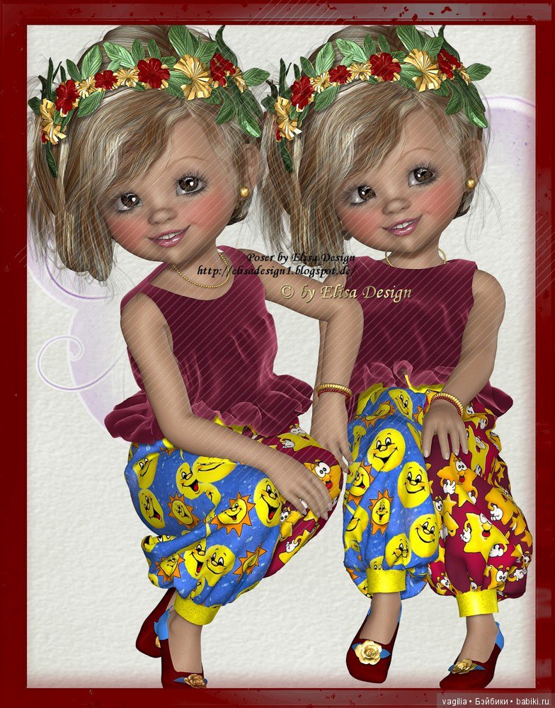 Компьютерные дизайнеры тоже играют в куклы