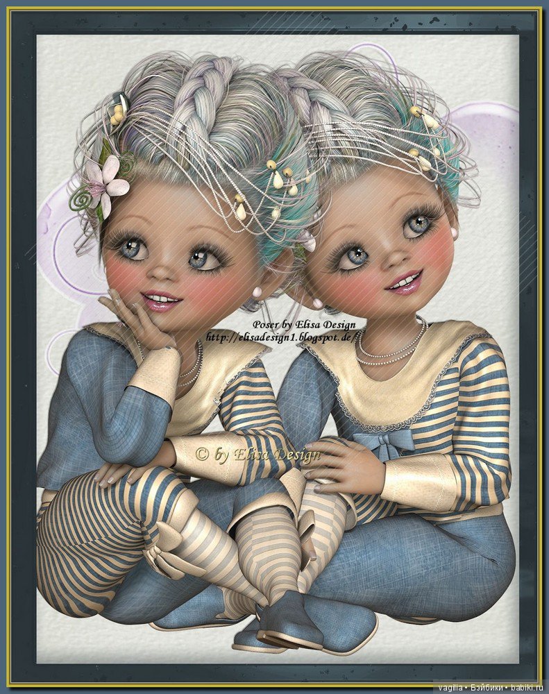 Компьютерные дизайнеры тоже играют в куклы