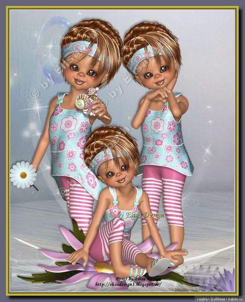 Компьютерные дизайнеры тоже играют в куклы