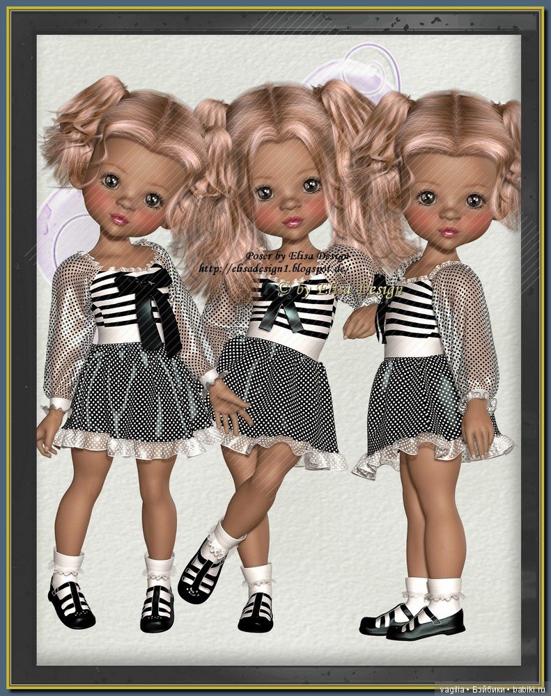 Компьютерные дизайнеры тоже играют в куклы