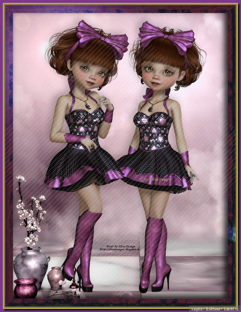 Компьютерные дизайнеры тоже играют в куклы