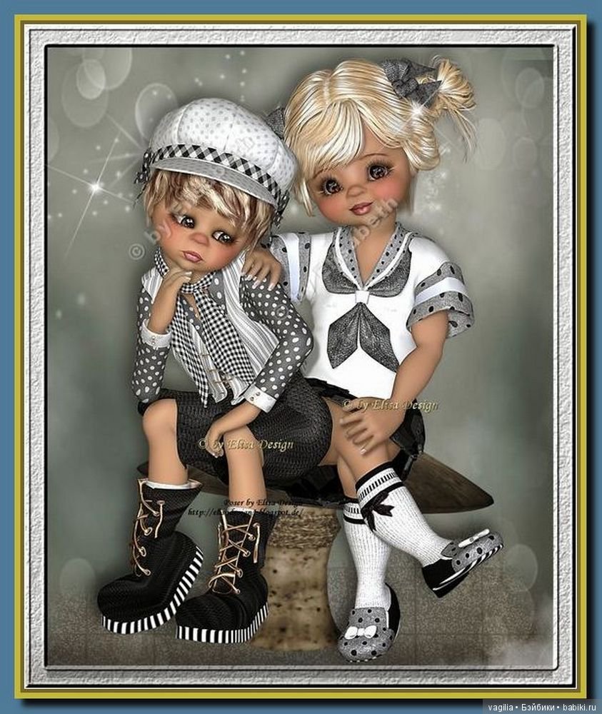 Компьютерные дизайнеры тоже играют в куклы (фото 8)