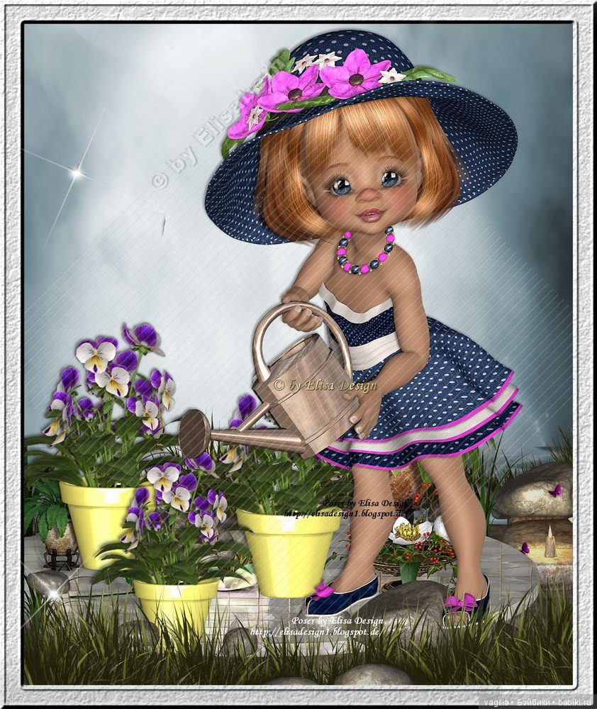 Компьютерные дизайнеры тоже играют в куклы