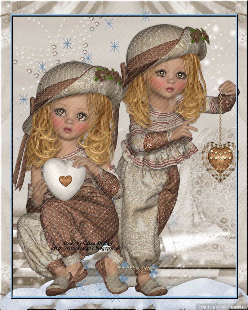 Компьютерные дизайнеры тоже играют в куклы