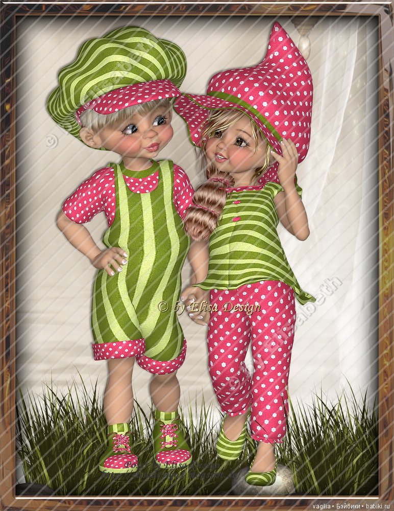 Компьютерные дизайнеры тоже играют в куклы