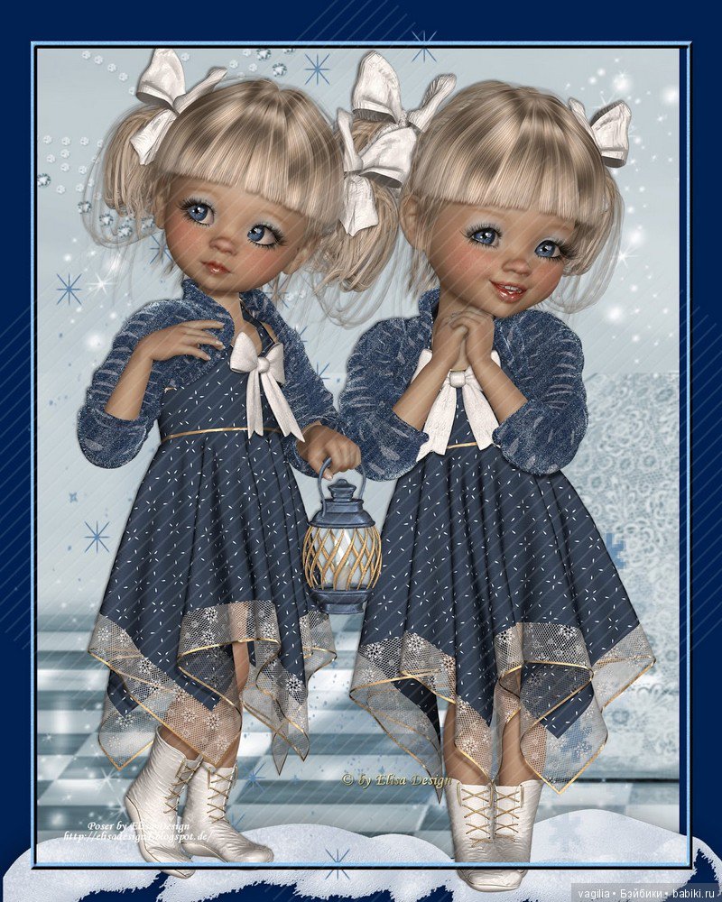 Компьютерные дизайнеры тоже играют в куклы