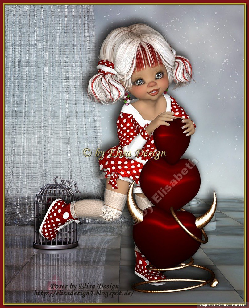 Компьютерные дизайнеры тоже играют в куклы