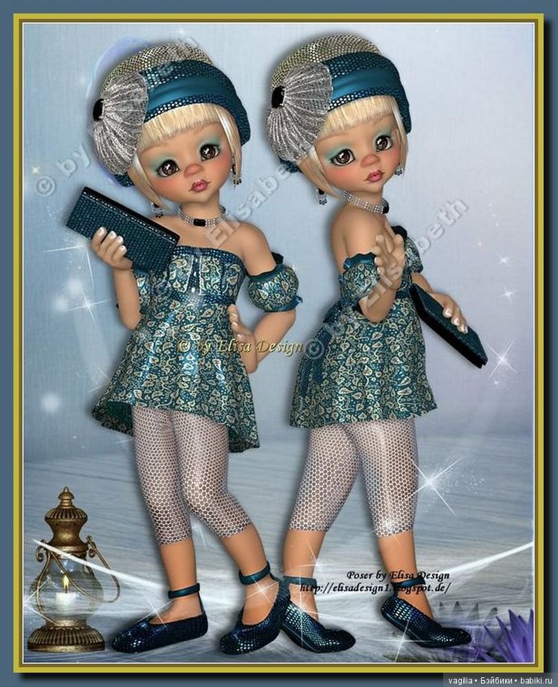 Компьютерные дизайнеры тоже играют в куклы