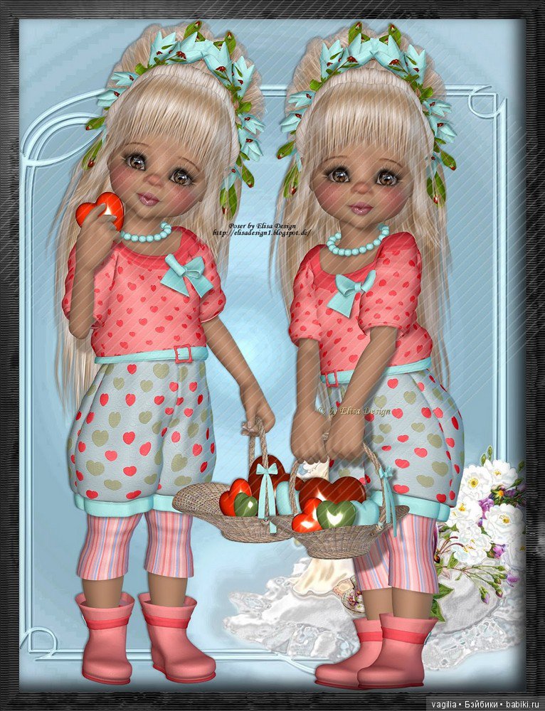 Компьютерные дизайнеры тоже играют в куклы