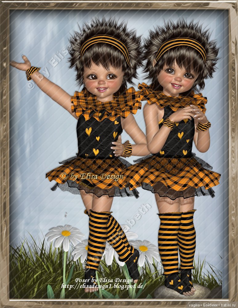 Компьютерные дизайнеры тоже играют в куклы