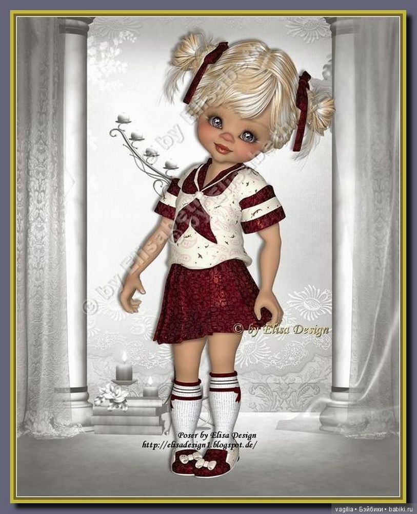 Компьютерные дизайнеры тоже играют в куклы