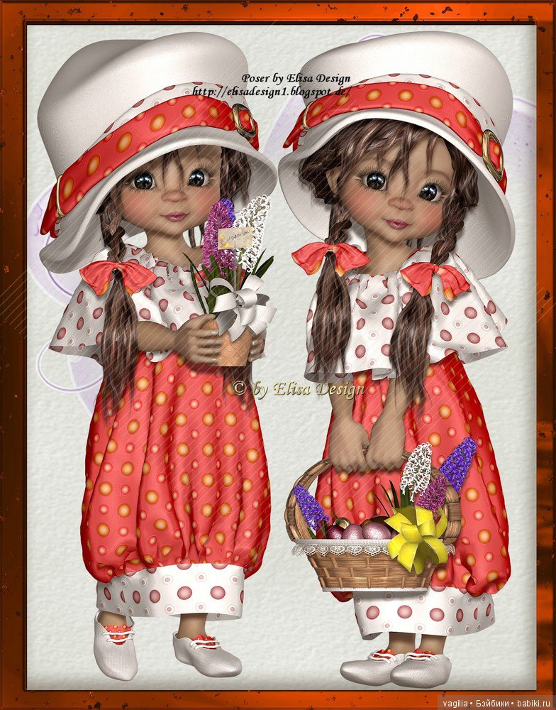 Компьютерные дизайнеры тоже играют в куклы