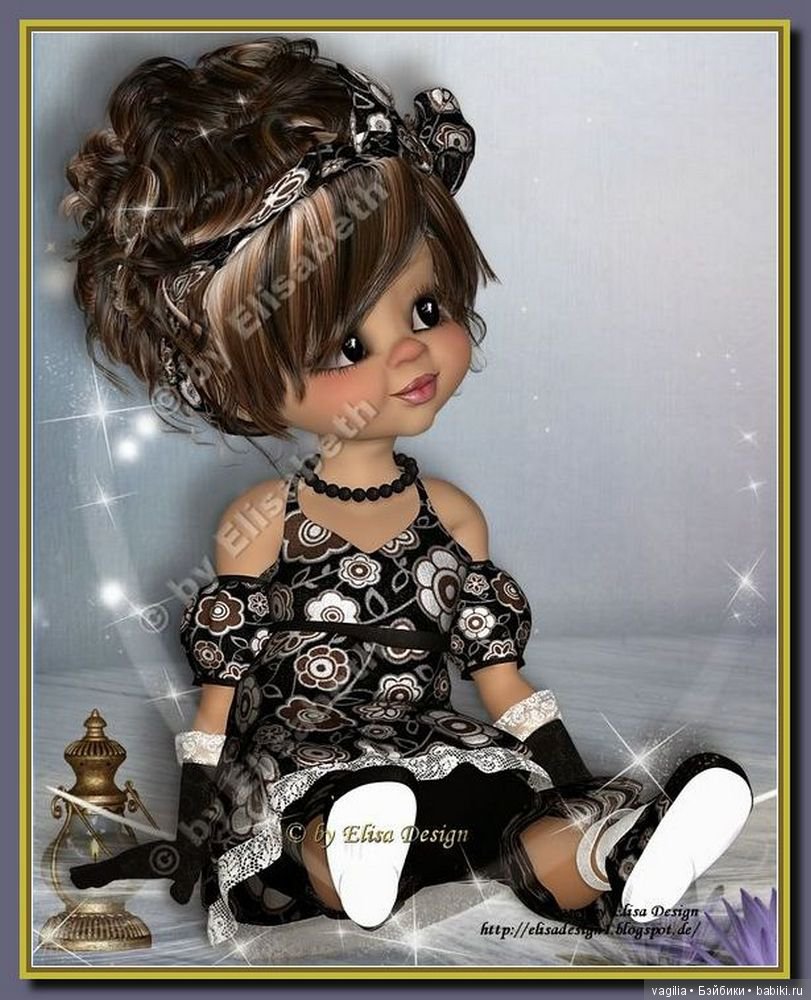 Компьютерные дизайнеры тоже играют в куклы