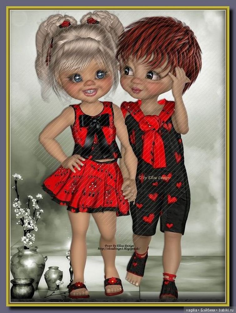 Компьютерные дизайнеры тоже играют в куклы