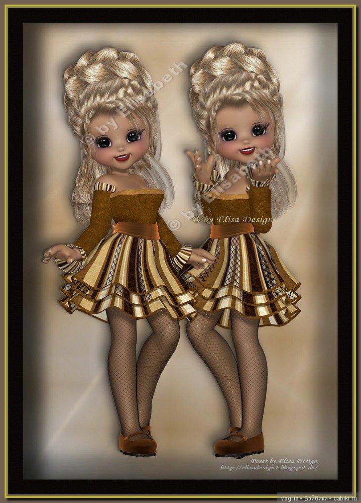 Компьютерные дизайнеры тоже играют в куклы