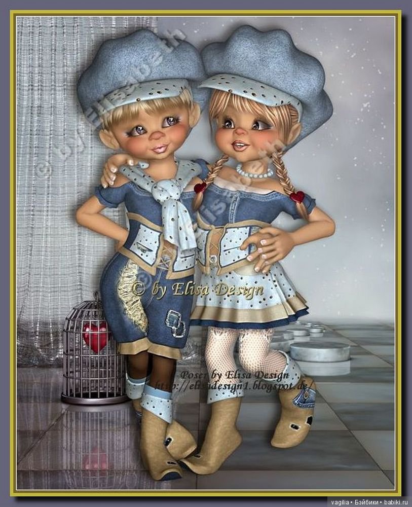 Компьютерные дизайнеры тоже играют в куклы