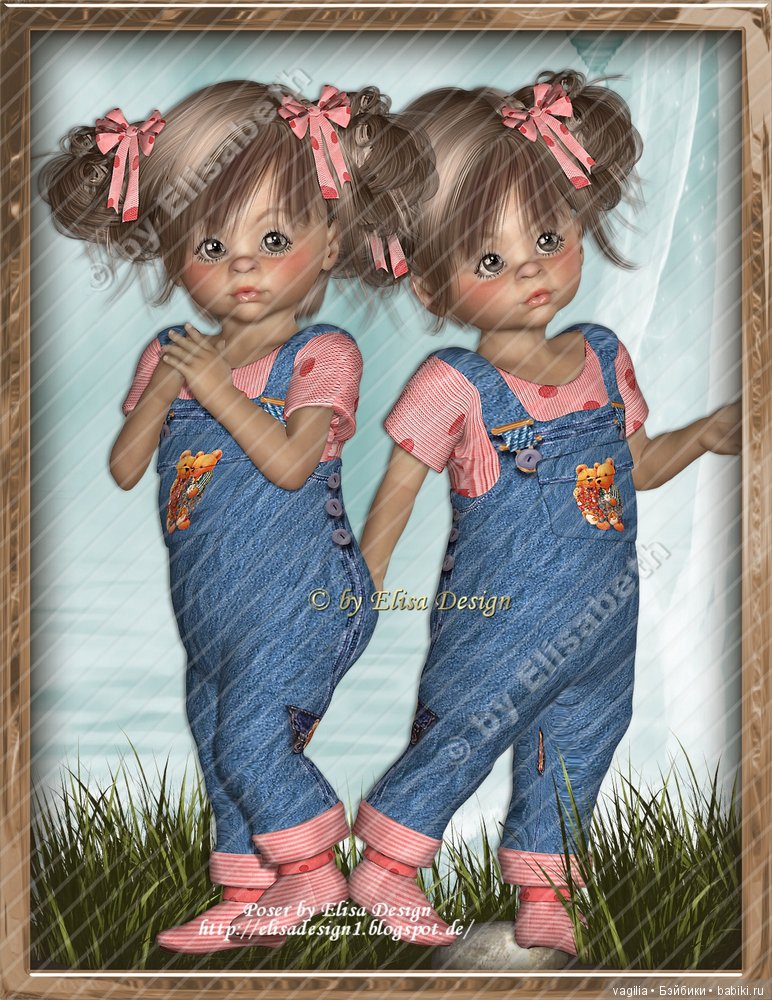 Компьютерные дизайнеры тоже играют в куклы