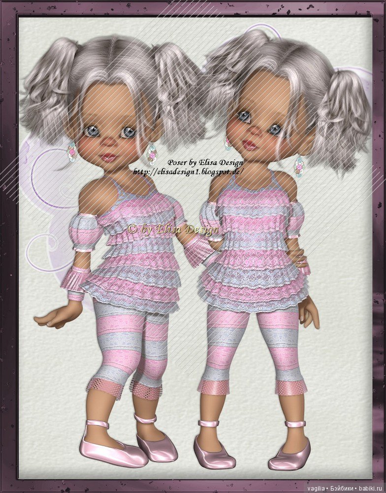 Компьютерные дизайнеры тоже играют в куклы