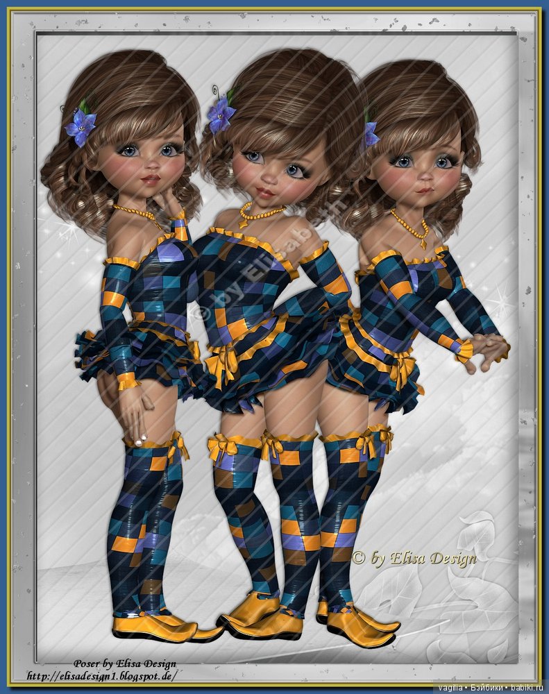 Компьютерные дизайнеры тоже играют в куклы (фото 10)