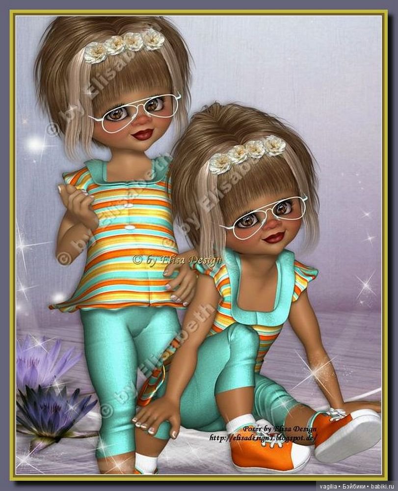 Компьютерные дизайнеры тоже играют в куклы