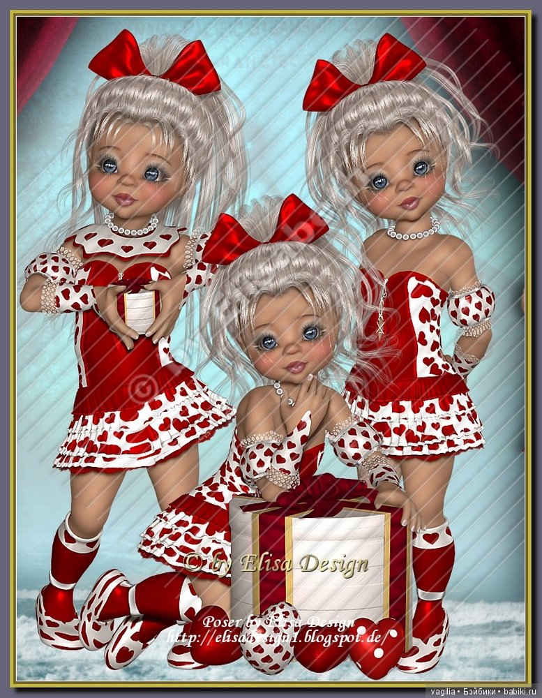 Компьютерные дизайнеры тоже играют в куклы