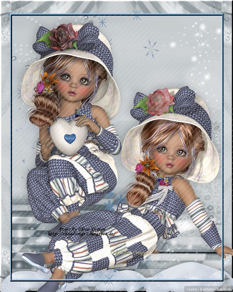 Компьютерные дизайнеры тоже играют в куклы