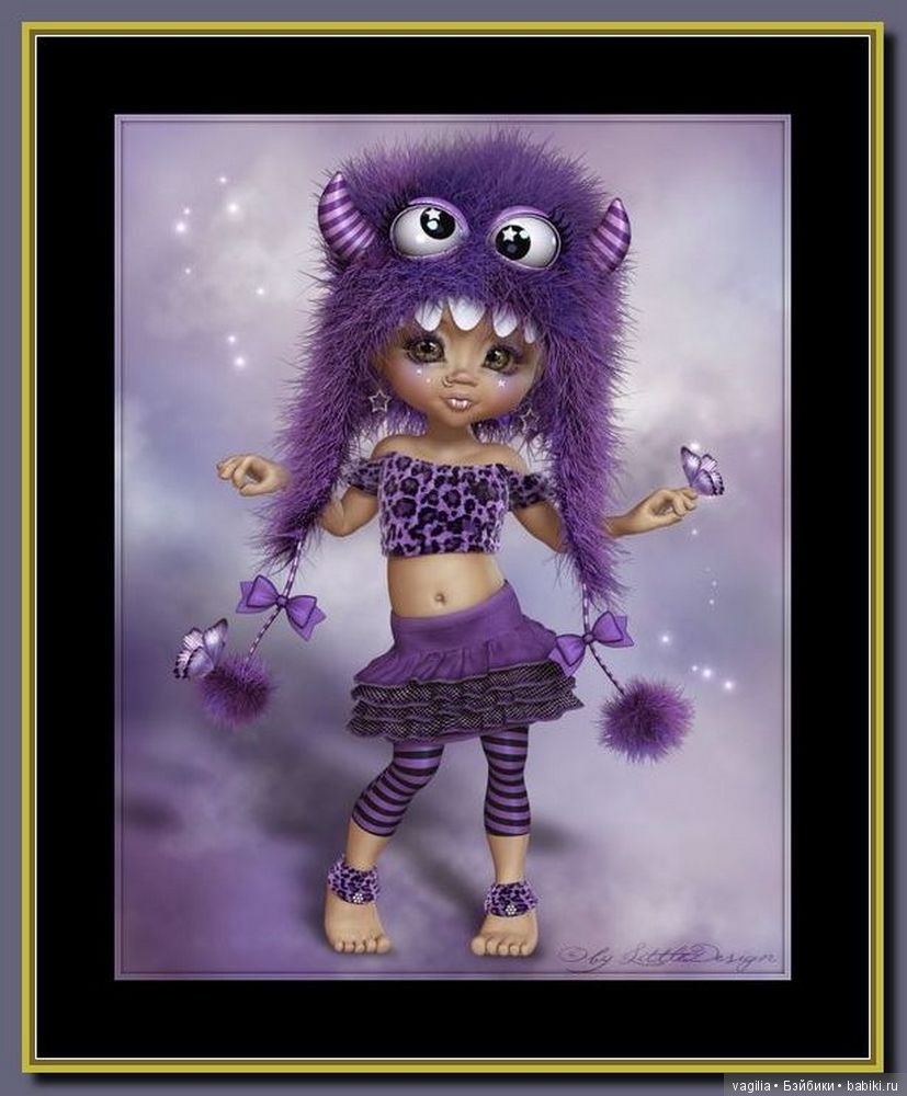 Виртуальный народец в модных нарядах