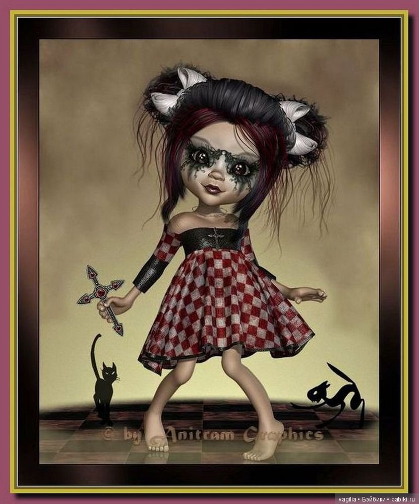 Виртуальный народец в модных нарядах