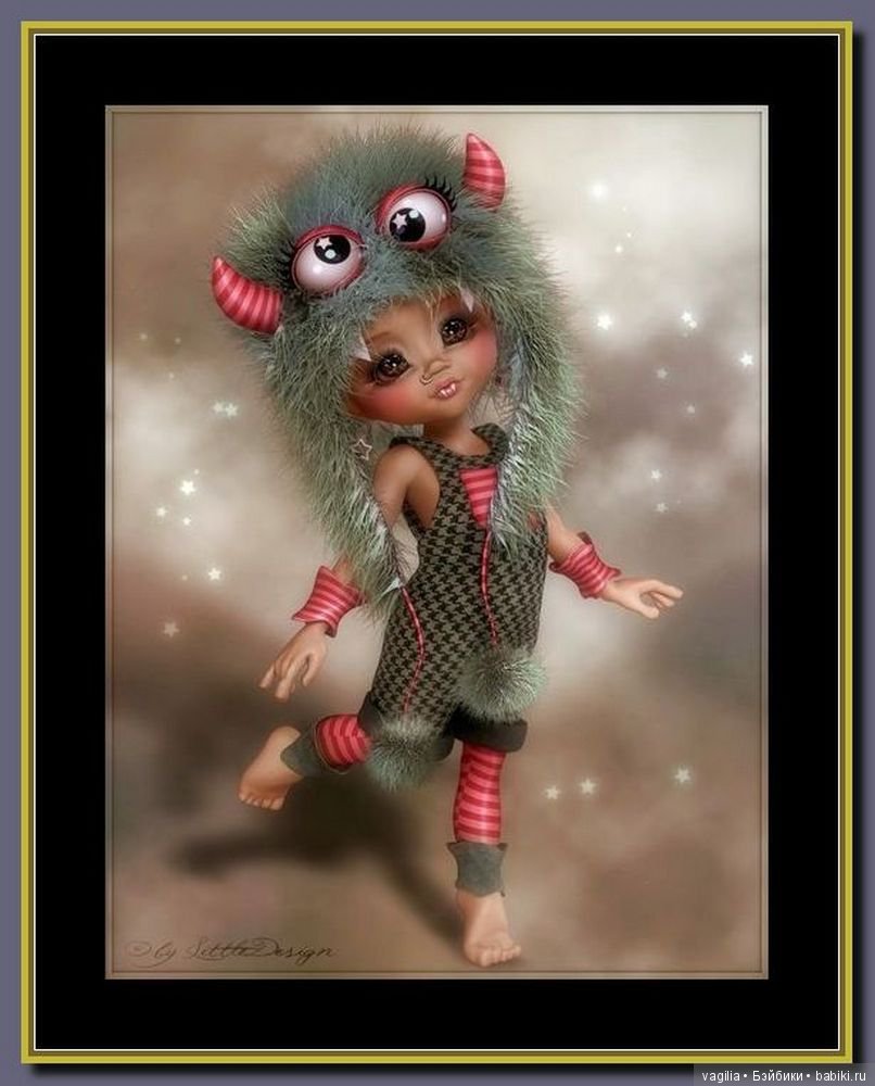 Виртуальный народец в модных нарядах