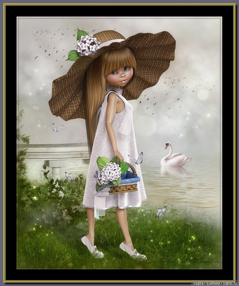 Виртуальный народец в модных нарядах