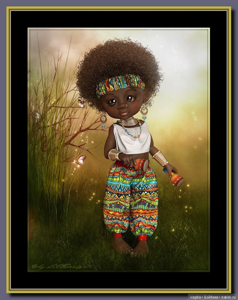 Виртуальный народец в модных нарядах