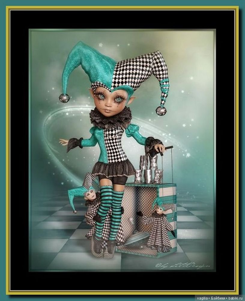 Виртуальный народец в модных нарядах (фото 7)