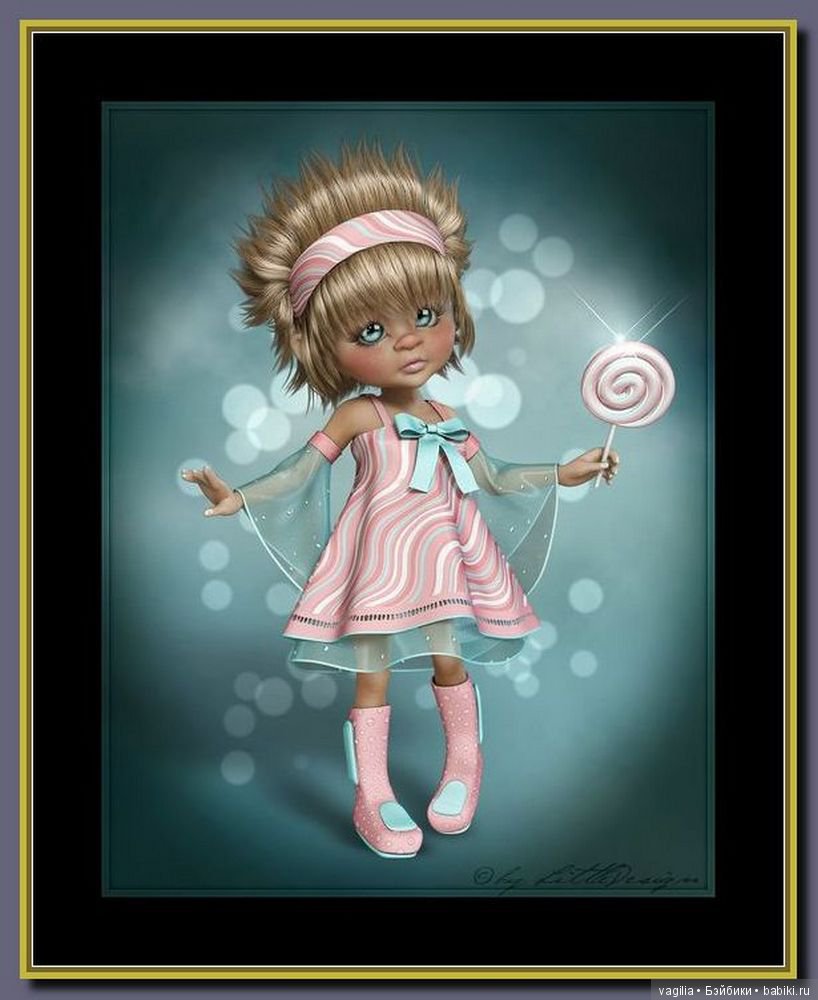 Виртуальный народец в модных нарядах