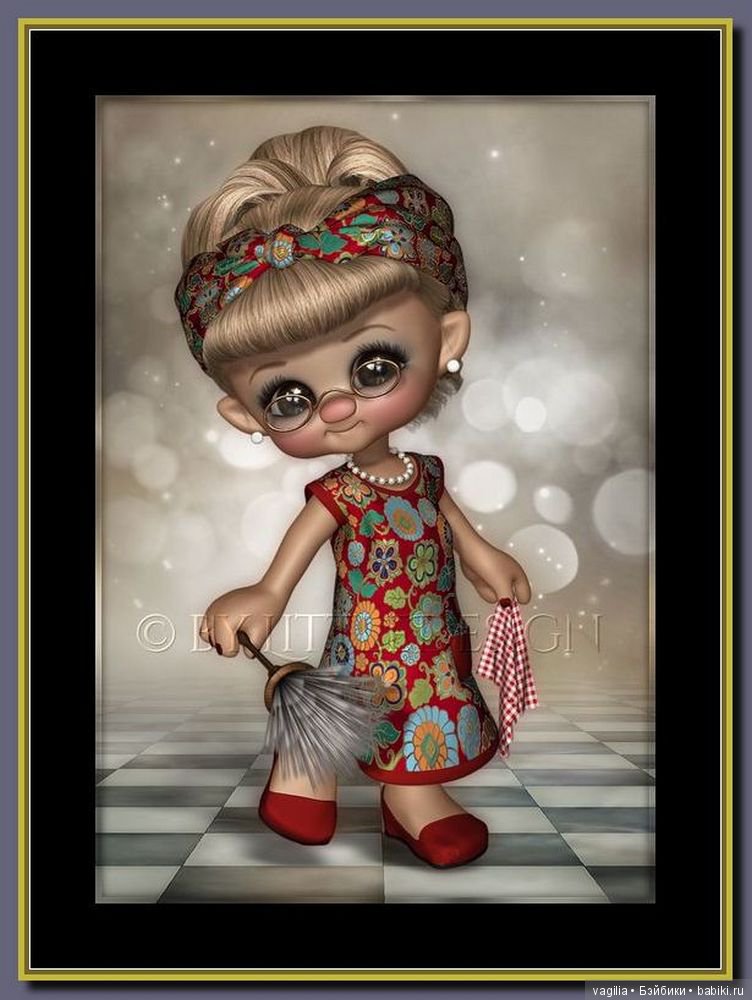 Виртуальный народец в модных нарядах