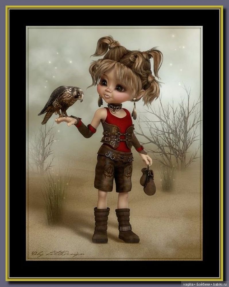 Виртуальный народец в модных нарядах