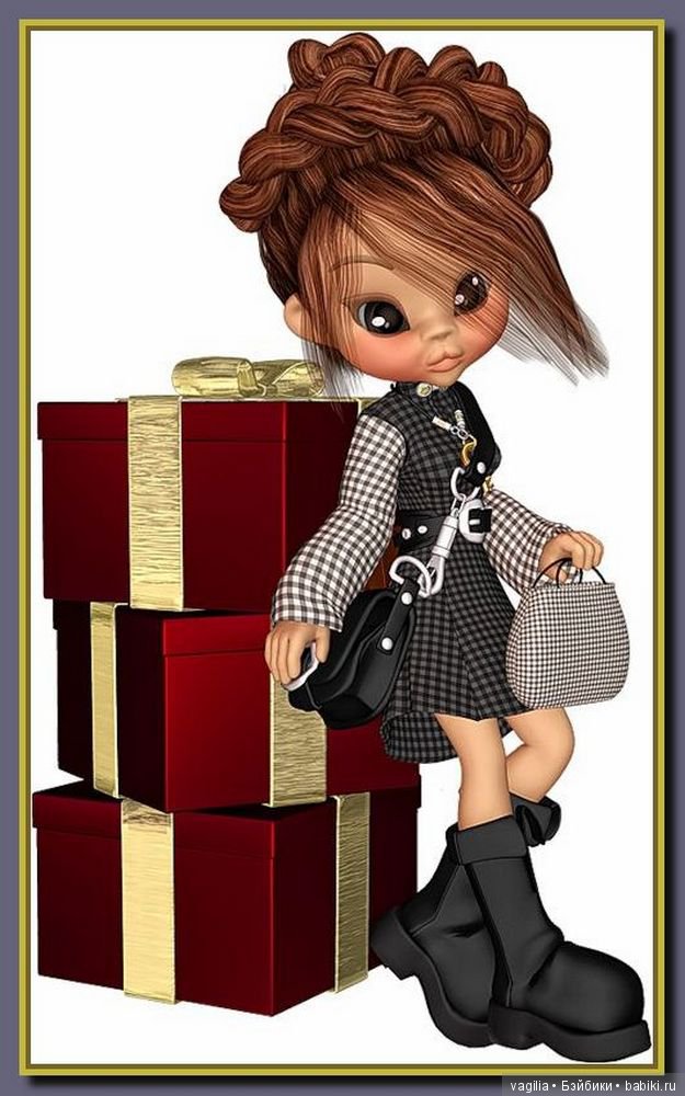 Виртуальный народец в модных нарядах