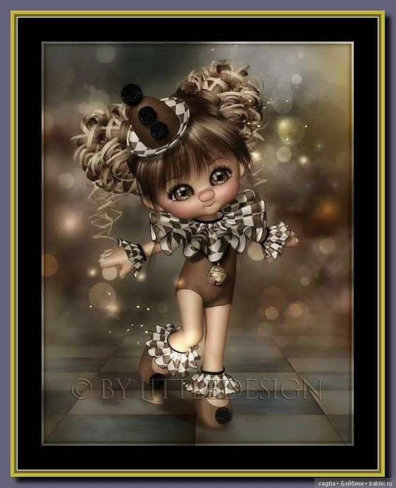 Виртуальный народец в модных нарядах