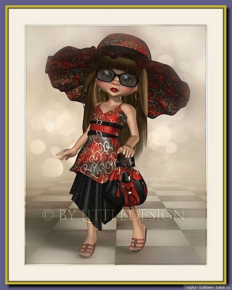 Виртуальный народец в модных нарядах