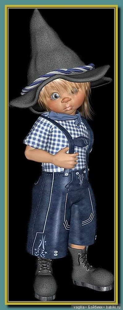 Виртуальный народец в модных нарядах