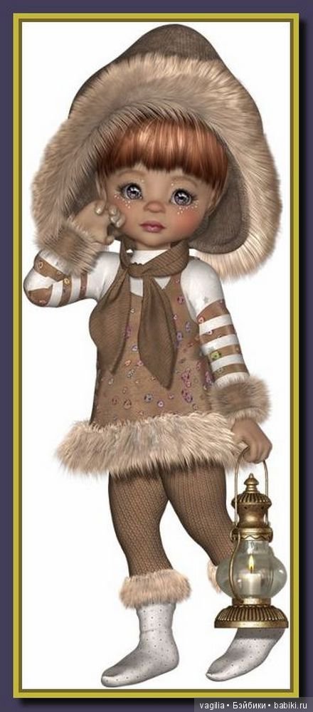 Виртуальный народец в модных нарядах