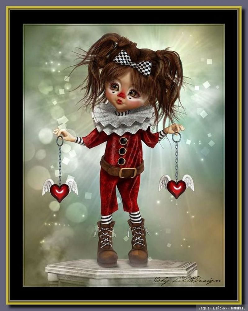 Виртуальный народец в модных нарядах