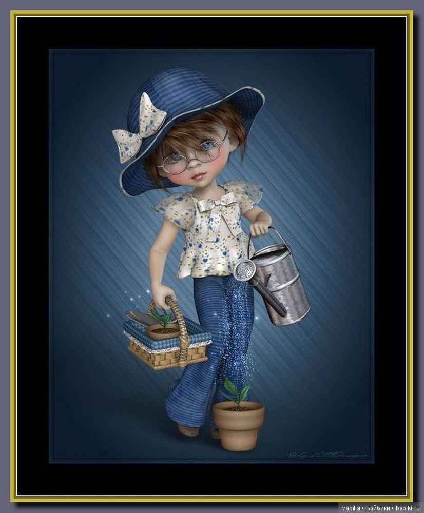 Виртуальный народец в модных нарядах