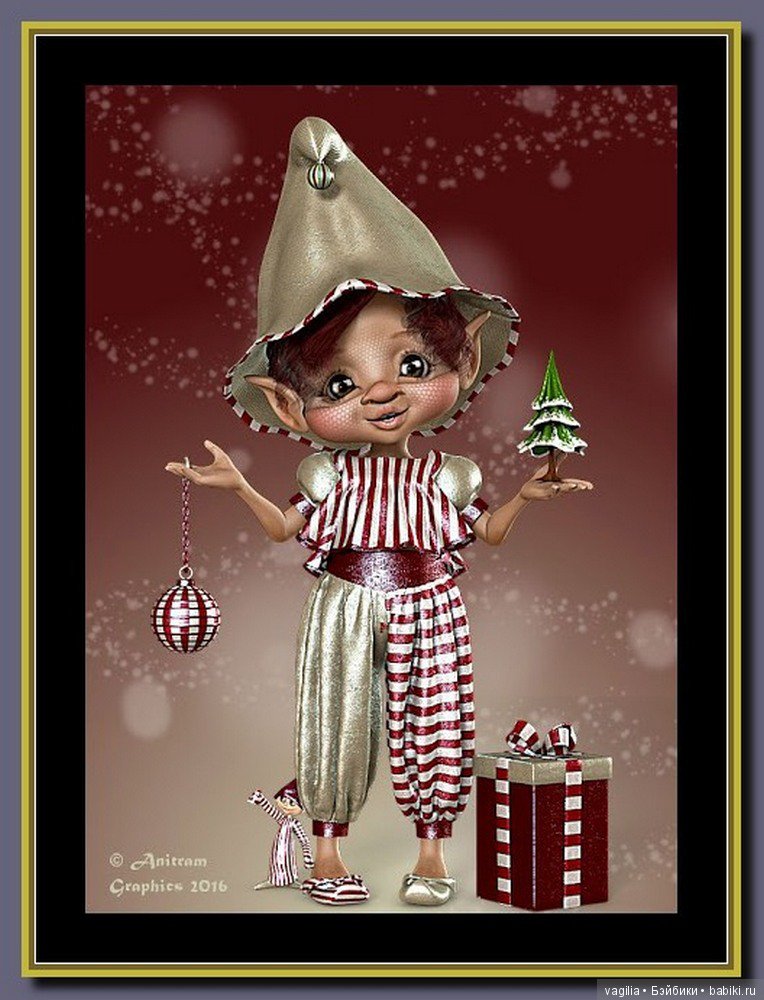 Виртуальный народец в модных нарядах