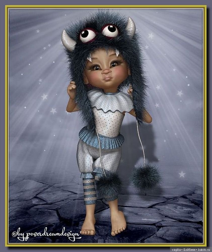 Виртуальный народец в модных нарядах