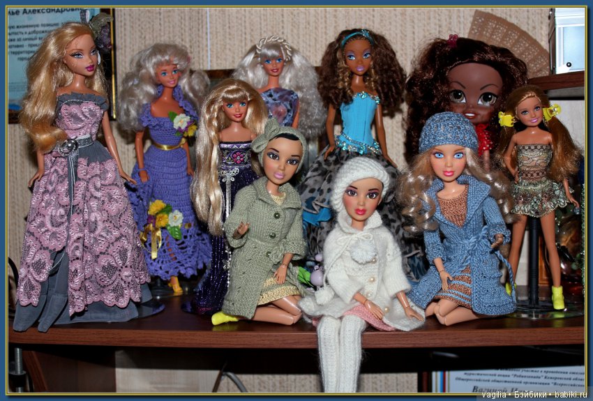 Вязалочки на ЛИВ — Разные шарнирные куклы (не БЖД): редкие