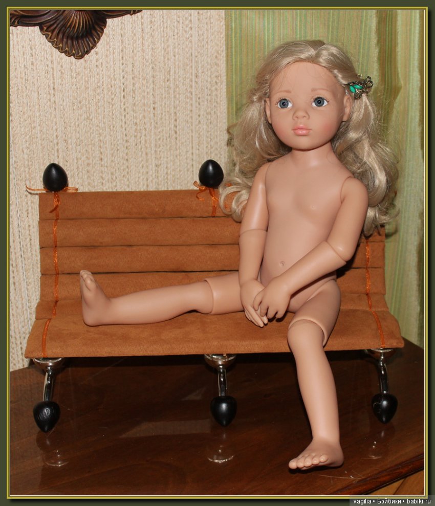 Диванчик из люстры — Мебель для кукол и домиков: фото