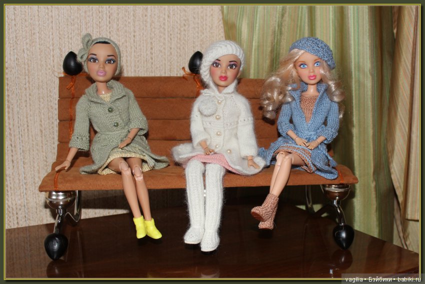 Диванчик из люстры — Мебель для кукол и домиков: фото